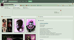 Desktop Screenshot of carboncopykiller.deviantart.com