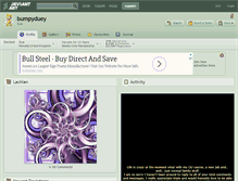 Tablet Screenshot of bumpyduey.deviantart.com