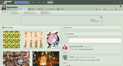 Desktop Screenshot of darklordica.deviantart.com