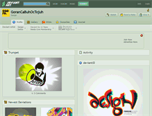 Tablet Screenshot of gorancabuhoctojuh.deviantart.com