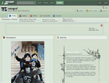 Tablet Screenshot of netogrof.deviantart.com