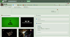 Desktop Screenshot of hst-de.deviantart.com