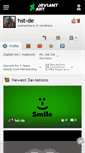 Mobile Screenshot of hst-de.deviantart.com