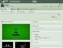 Tablet Screenshot of hst-de.deviantart.com