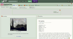 Desktop Screenshot of missnuttytree.deviantart.com