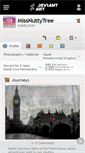 Mobile Screenshot of missnuttytree.deviantart.com