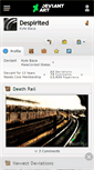 Mobile Screenshot of despirited.deviantart.com