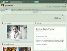 Tablet Screenshot of keine-angst.deviantart.com