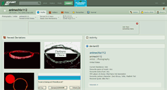 Desktop Screenshot of animechix112.deviantart.com