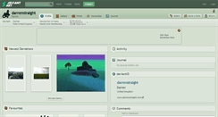 Desktop Screenshot of darrenstraight.deviantart.com