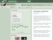 Tablet Screenshot of fanfictionpnf.deviantart.com