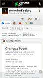 Mobile Screenshot of momoforfirelord.deviantart.com