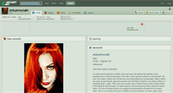 Desktop Screenshot of antuannunaki.deviantart.com