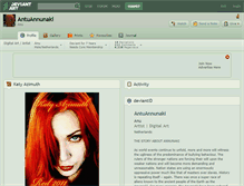 Tablet Screenshot of antuannunaki.deviantart.com