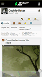 Mobile Screenshot of cookie-rater.deviantart.com
