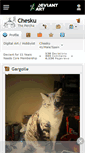 Mobile Screenshot of chesku.deviantart.com
