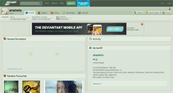 Desktop Screenshot of anastesia.deviantart.com