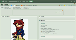 Desktop Screenshot of calvino.deviantart.com