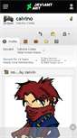 Mobile Screenshot of calvino.deviantart.com