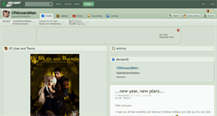 Desktop Screenshot of ofmiceandmen.deviantart.com
