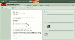 Desktop Screenshot of high-voltage-adopts.deviantart.com