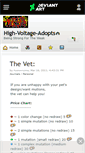 Mobile Screenshot of high-voltage-adopts.deviantart.com