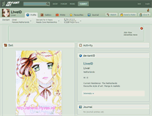 Tablet Screenshot of liweid.deviantart.com