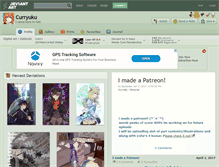 Tablet Screenshot of curryuku.deviantart.com