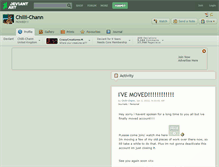 Tablet Screenshot of chilli-chann.deviantart.com