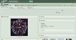 Desktop Screenshot of churail.deviantart.com