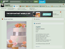 Tablet Screenshot of angeliel.deviantart.com