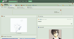 Desktop Screenshot of jahero.deviantart.com
