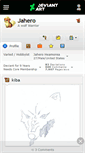 Mobile Screenshot of jahero.deviantart.com