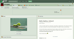 Desktop Screenshot of annurgaia.deviantart.com