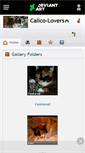 Mobile Screenshot of calico-lovers.deviantart.com