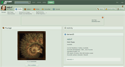 Desktop Screenshot of nick-f.deviantart.com