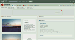 Desktop Screenshot of nina-bruja.deviantart.com
