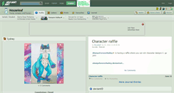 Desktop Screenshot of mouseleaf.deviantart.com