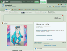 Tablet Screenshot of mouseleaf.deviantart.com