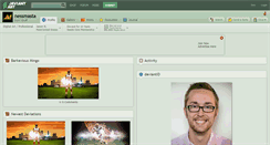 Desktop Screenshot of nessmasta.deviantart.com