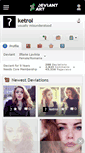 Mobile Screenshot of ketroi.deviantart.com