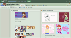 Desktop Screenshot of nagisa-furukawa-club.deviantart.com