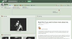 Desktop Screenshot of ellalina.deviantart.com