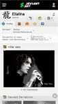 Mobile Screenshot of ellalina.deviantart.com