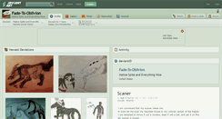 Desktop Screenshot of fade-to-oblivion.deviantart.com