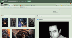Desktop Screenshot of crizzer.deviantart.com