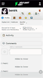 Mobile Screenshot of benirk.deviantart.com