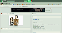 Desktop Screenshot of alchemist-aru.deviantart.com