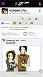 Mobile Screenshot of alchemist-aru.deviantart.com