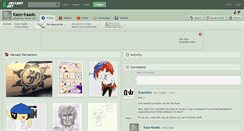 Desktop Screenshot of kaze-kaado.deviantart.com